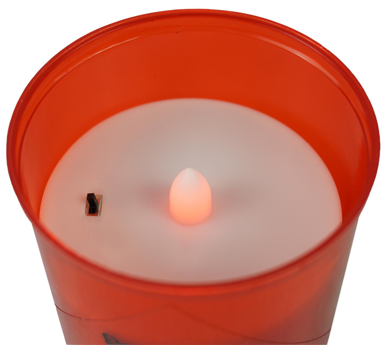 Novaliv Set van 2 kerststerren, led-decoratieve sterren, 55 cm, rood