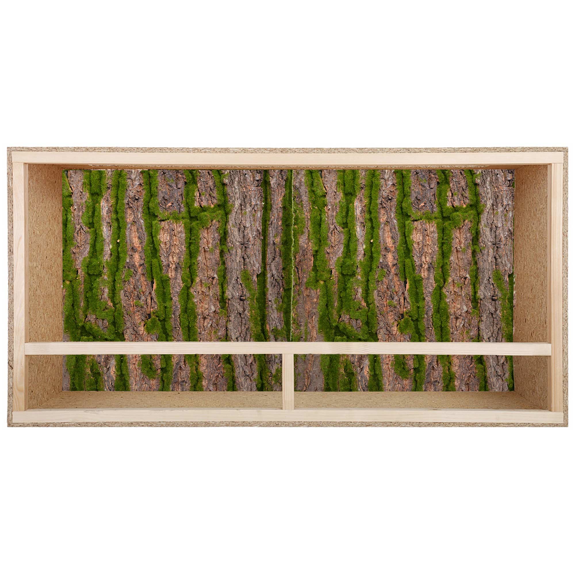 Repiterra Terrarium Rückwand 3D Hintergrund Naturlook für 60x60cm Terrarien